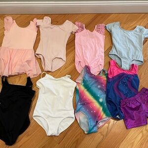 7/8, Medium Child- Girls dance/gymnastics leotards